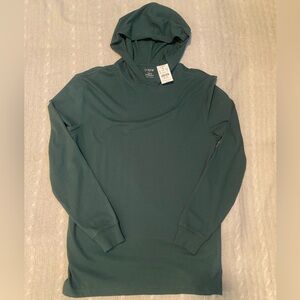 Men’s J.Crew Long Sleeve Washed Jersey Hoodie NWT size XS